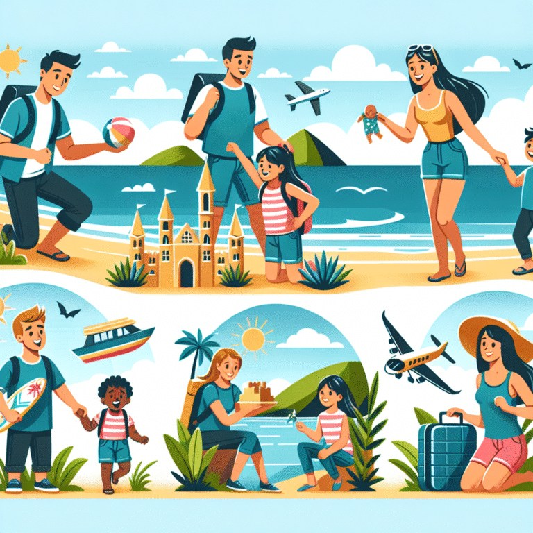 Diversión en familia: actividades para vacaciones inolvidables